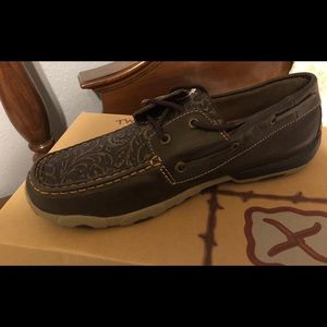 Twisted X Women’s Moc Moccasin Size 10 M Flower